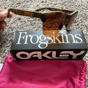 Oakley Frogskins Matte Brown Tortoise/ Prizm Bronze